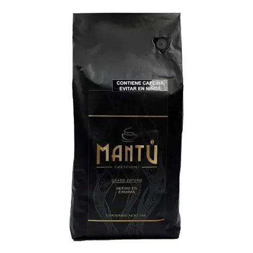 Café En Grano de Chiapas Gourmet 1Kg Premium